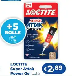 Acqua & Sapone LOCTITE Super Attak Power Gel colla offerta