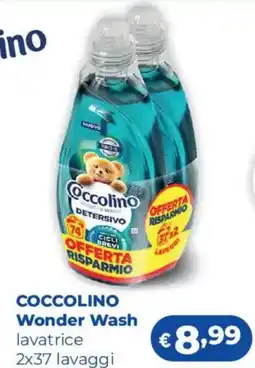 Acqua & Sapone COCCOLINO Wonder Wash lavatrice offerta