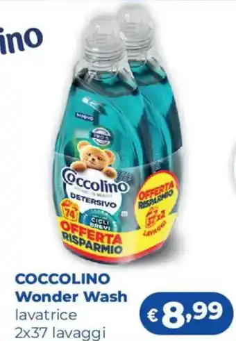 Acqua & Sapone COCCOLINO Wonder Wash lavatrice offerta