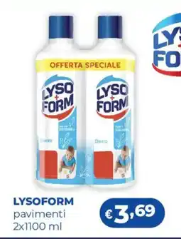 Acqua & Sapone LYSOFORM pavimenti offerta