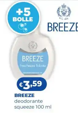 Acqua & Sapone BREEZE deodorante squeeze offerta