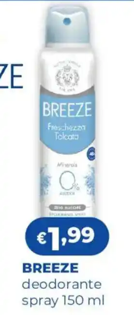Acqua & Sapone BREEZE deodorante spray offerta