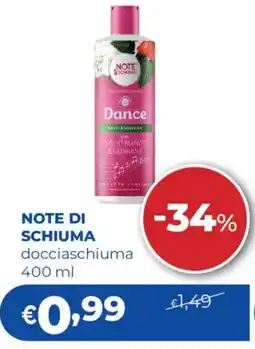 Acqua & Sapone NOTE DI SCHIUMA docciaschiuma offerta