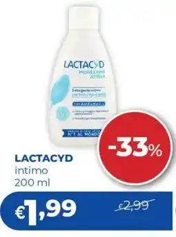 Acqua & Sapone LACTACYD intimo offerta