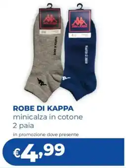 Acqua & Sapone ROBE DI KAPPA minicalza in cotone 2 paia offerta