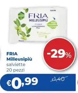 Acqua & Sapone FRIA Milleusipiù salviette offerta