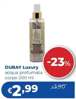 Acqua & Sapone DUBAY Luxury acqua profumata corpo offerta