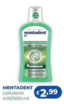 Acqua & Sapone MENTADENT collutorio offerta