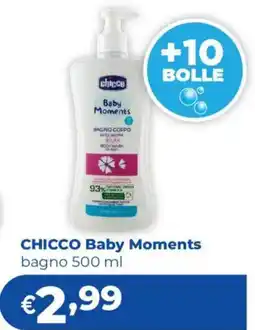 Acqua & Sapone CHICCO Baby Moments bagno offerta