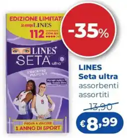 Acqua & Sapone LINES Seta ultra assorbenti offerta