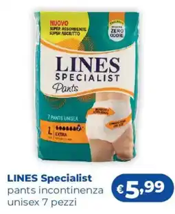 Acqua & Sapone LINES Specialist pants incontinenza unisex offerta
