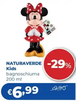Acqua & Sapone NATURAVERDE Kids bagnoschiuma offerta