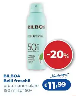 Acqua & Sapone BILBOA Belli freschi protezione solare spf 50+ offerta