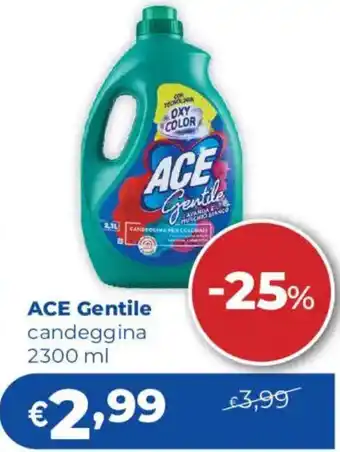 Acqua & Sapone ACE Gentile candeggina offerta