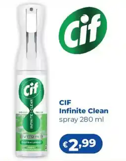 Acqua & Sapone CIF Infinite Clean spray offerta