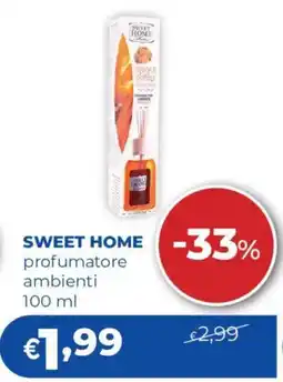 Acqua & Sapone SWEET HOME profumatore ambienti offerta