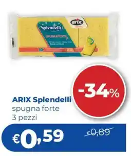 Acqua & Sapone ARIX Splendelli spugna forte offerta