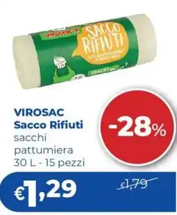 Acqua & Sapone VIROSAC Sacco Rifiuti sacchi pattumiera offerta
