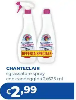 Acqua & Sapone CHANTECLAIR sgrassatore spray con candeggina offerta