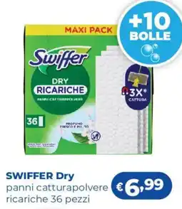Acqua & Sapone SWIFFER Dry panni catturapolvere, ricariche offerta