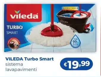 Acqua & Sapone VILEDA Turbo Smart sistema lavapavimenti offerta