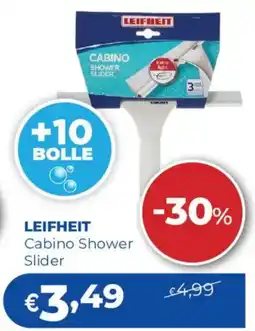Acqua & Sapone LEIFHEIT Cabino Shower Slider offerta