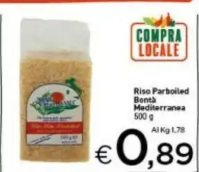 Crai Bonta mediterranea riso parboiled 500 g offerta