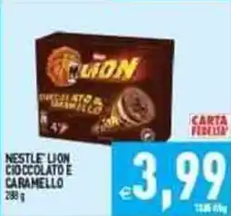 Iperfamily Nestle lion cioccolato e caramello offerta
