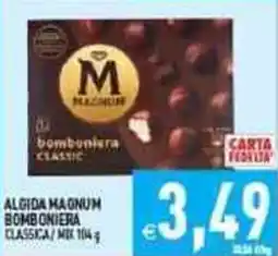 Iperfamily Algida magnum bomboniera offerta