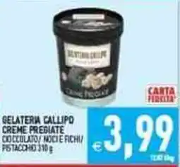 Iperfamily Gelateria callipo creme pregiate offerta