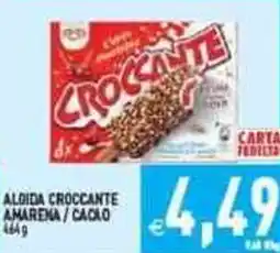Iperfamily Aldida croccante amarena/cacao offerta
