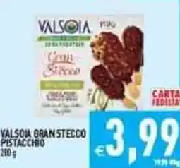 Iperfamily Valsoia gran stecco pistacchio offerta
