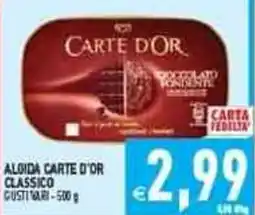 Iperfamily Algida carte d'or classico offerta