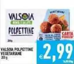 Iperfamily Valsoia polpettine vegetariane offerta