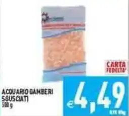 Iperfamily Acquario gamberi sgusciati offerta