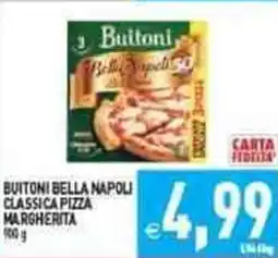 Iperfamily Buitoni bella napoli classica pizza margherita offerta