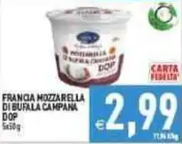 Iperfamily Francia mozzarella di bufala campana dop offerta