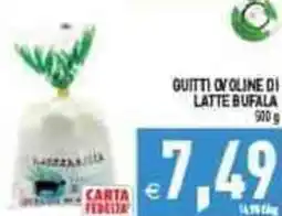 Iperfamily Guitti ovoline di latte bufala offerta