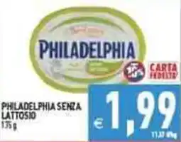 Iperfamily Philadelphia senza lattosio offerta