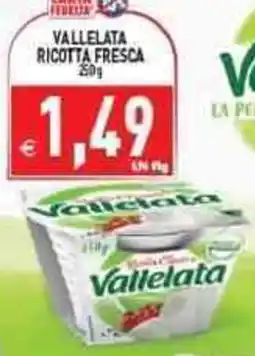 Iperfamily Vallelata ricotta fresca offerta