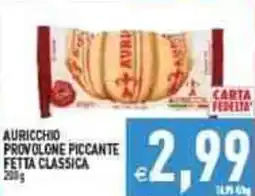 Iperfamily Auricchio provolone piccante fetta classica offerta