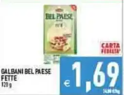 Iperfamily Galbani bel paese fette offerta