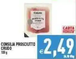 Iperfamily Consilia prosciutto crudo offerta