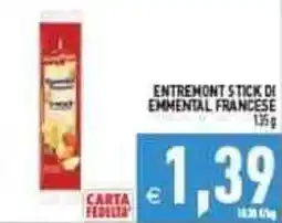 Iperfamily Entremont stick di emmental francese offerta