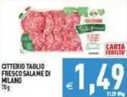 Iperfamily Citterio taglio fresco sala medi milano offerta