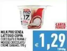 Iperfamily Milk pro senza lattosio coppa offerta