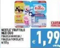 Iperfamily Nestle fruttolo maxi duo offerta