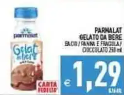 Iperfamily Parmalat gelato da bere offerta
