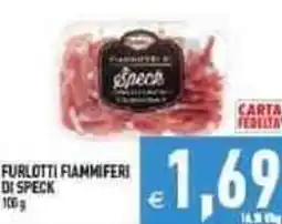 Iperfamily Furlotti fiammiferi di speck offerta