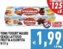 Iperfamily Yomo yogurt macro senza lattosio offerta